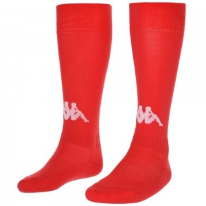 Men Kappa 4 Football Penao 3pack Socks Red | GS6487910