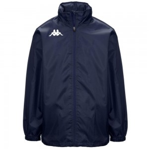 Men Kappa 4 Football Wister Jacket Navy | LO3871520