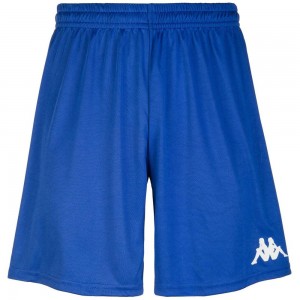 Men Kappa 4 Football Wusis Shorts Blue | QC9057843