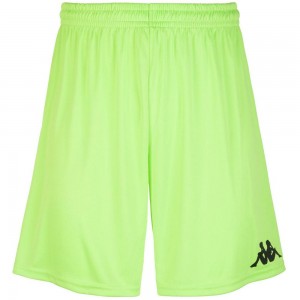 Men Kappa 4 Football Wusis Shorts Green | BH3512907