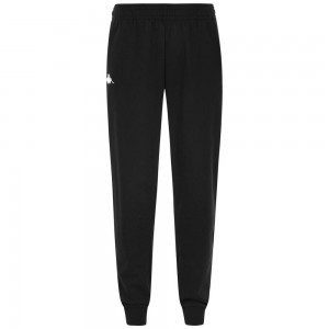 Men Kappa 4 Soccer Baceno Pants Black | CK9657403