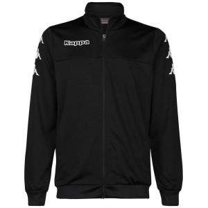 Men Kappa 4 Soccer Bouvil Jacket Black | QL2403178