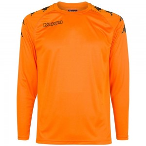 Men Kappa 4 Soccer Cinanda Jersey Orange | VR5169234