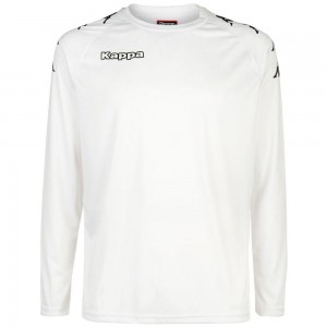 Men Kappa 4 Soccer Cinanda Jersey White | RJ4935781