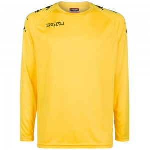 Men Kappa 4 Soccer Cinanda Jersey Yellow | MU6203981