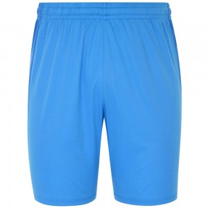 Men Kappa 4 Soccer Delebio Shorts Blue | UY2791346