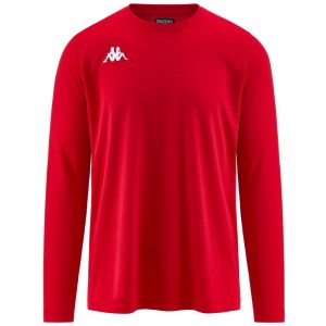 Men Kappa 4 Soccer Rovigo Jersey Red | OS8753024