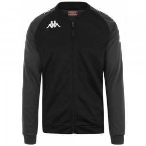 Men Kappa 4 Soccer Verone Sweater Black | CW2069534