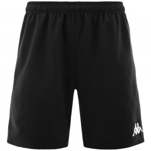 Men Kappa 4 Training Bajo Shorts Black | IG8369412