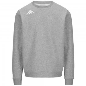 Men Kappa 4 Training Bavio Sweater Grey | ND2915603