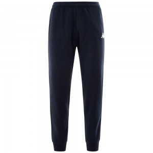 Men Kappa 4 Training Bemic Pants Navy | MZ3792584