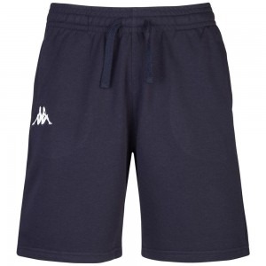 Men Kappa 4 Training Peci Shorts Navy | DP6894201