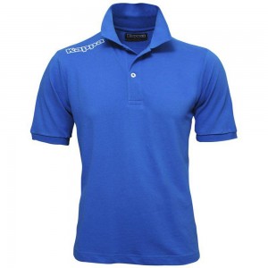 Men Kappa 4 Training Polo Mss Polo Shirt Blue | CQ7245931