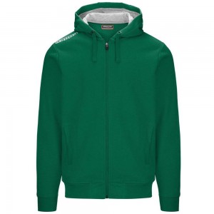 Men Kappa 4 Training Wescor Hoodie Green | US4198573