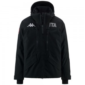 Men Kappa 6 Cento 602f Ita Jacket Navy | IO6341958