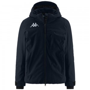 Men Kappa 6 Cento 606 Jacket Navy | NQ3467082