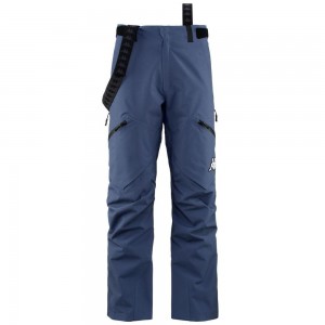 Men Kappa 6 Cento 622p Pants Blue | QP7602198