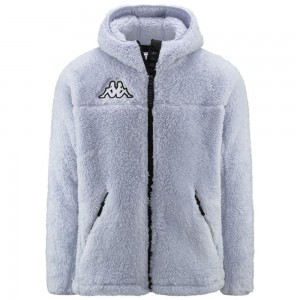 Men Kappa 6 Cento 635s Hoodie Blue | GZ1597463