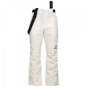 Men Kappa 6 Cento 664 Pants White | GW1943672