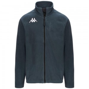 Men Kappa 6 Cento 687bfz Jacket Grey | KS5601843