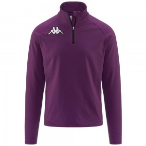 Men Kappa 6 Cento 687bk Sweater Purple | ME2591640