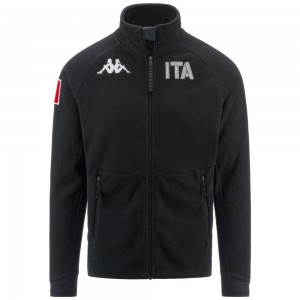 Men Kappa 6 Cento 687n Ita Jacket Navy | UM8156342