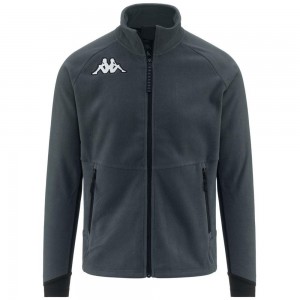 Men Kappa 6 Cento 687n Jacket Grey | JD6543279