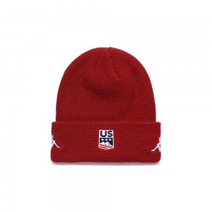 Men Kappa 6 Cento Huan Us Cap Red | NQ7018246