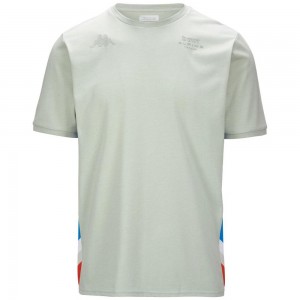 Men Kappa Anser Alpine F1 T-Shirt Grey | LT2549671