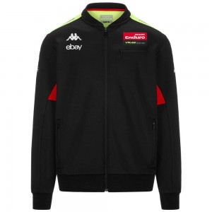 Men Kappa Atrisomone Vr46 Jacket Black | AI6503891