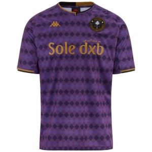 Men Kappa Authentic Fasto Sole Dxb Jersey Purple | FE2051693