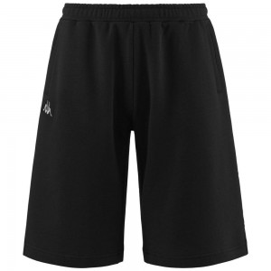 Men Kappa Authentic Gabox Shorts Black | LZ2074685