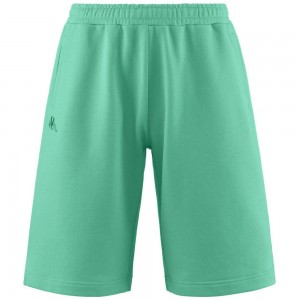 Men Kappa Authentic Gabox Shorts Green | SQ2873645