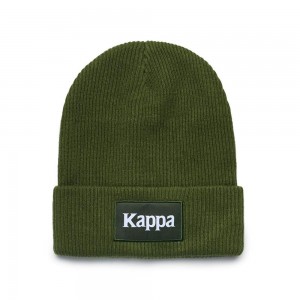 Men Kappa Authentic Gios Cap Green | AV1027348