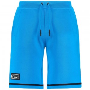 Men Kappa Authentic Tech Zakit Shorts Blue | UF2056794