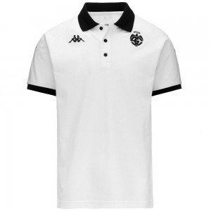 Men Kappa Avraz Spezia Polo Shirt White | GM1927850