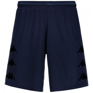 Men Kappa Dorgolip Shorts Navy | HL8235469