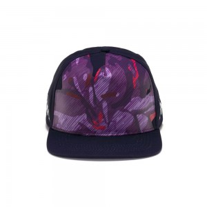 Men Kappa Esetyflat Fiorentina Cap Navy | YO6541207