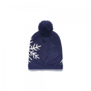 Men Kappa Flock 4 Cap Navy | WI2150834