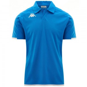 Men Kappa Kombat Abiacy Jersey Blue | YX8317642