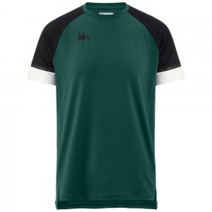 Men Kappa Kombat Dinasty Jersey Green | LJ2794610