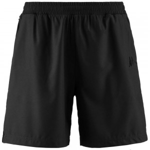 Men Kappa Kombat Diviolo Shorts Black | LO0976854