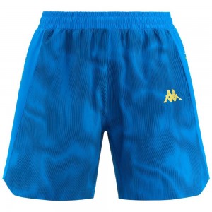 Men Kappa Kombat Fuvu Shorts Blue | TZ3579021