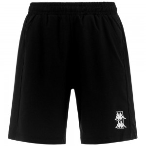 Men Kappa Kombat Padel Fivio Shorts Black | PX2410769