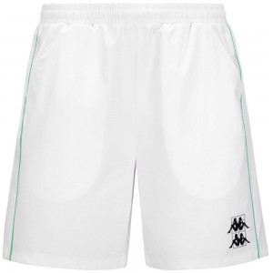 Men Kappa Kombat Padel Fivio Shorts White | RI4398165