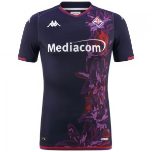 Men Kappa Kombat Pro 2024 Fiorentina Jersey Navy | UV6908125