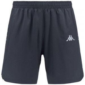 Men Kappa Kombat Run Fusto Shorts Grey | CN9581273