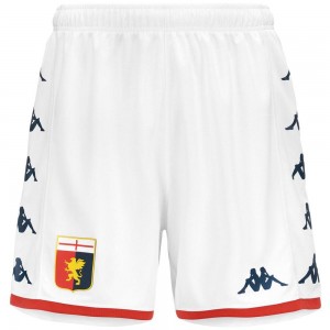 Men Kappa Kombat Ryder Genoa Shorts White | SD1754309