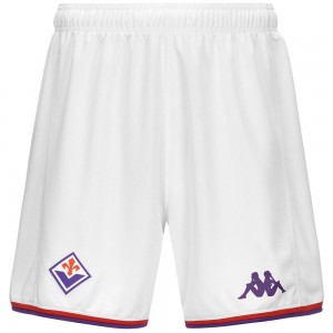 Men Kappa Kombat Ryder Pro Fiorentina Shorts White | MK0917345