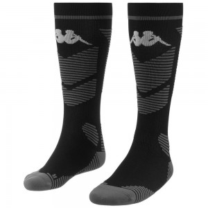 Men Kappa Kombat Soski Socks Black | KU2051794